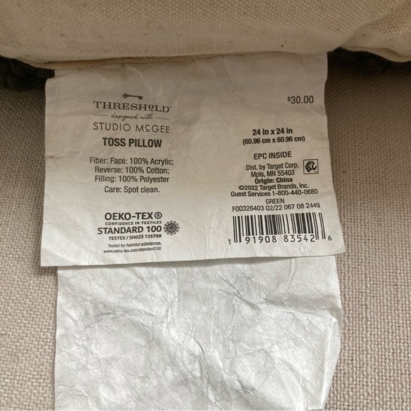 Studio McGee Oversized Cable Knit Pillow - Picture 4 of 4